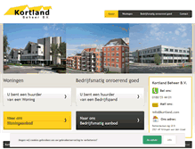 Tablet Screenshot of kortland.com